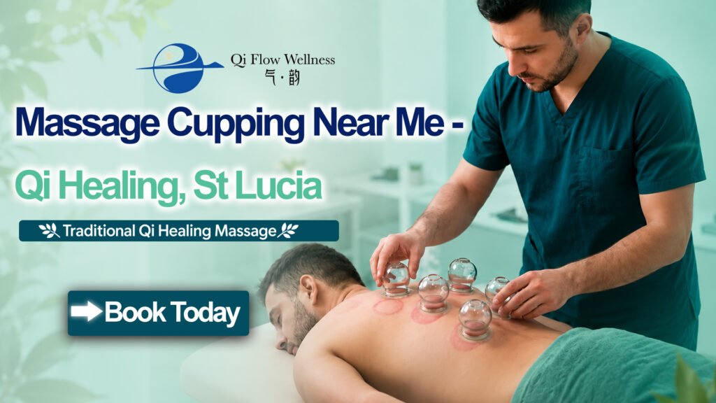 Massage Cupping Near Me Qi-Healing St Lucia